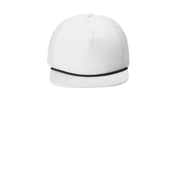 Port Authority® 5-Panel Unstructured Poly Rope Cap