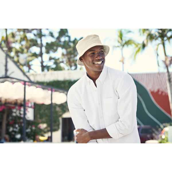 Port Authority® Twill Short Brim Bucket Hat