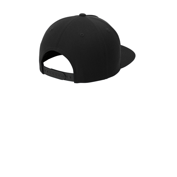 Sport-Tek® Yupoong® Premium 5-Panel Snapback Cap