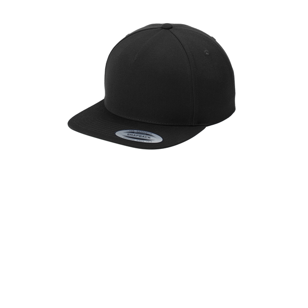 Sport-Tek® Yupoong® Premium 5-Panel Snapback Cap
