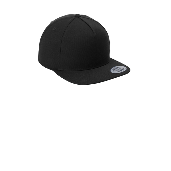 Sport-Tek® Yupoong® Premium 5-Panel Snapback Cap