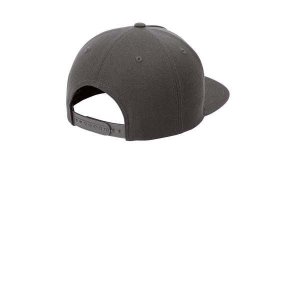 Sport-Tek® Yupoong® Premium 5-Panel Snapback Cap