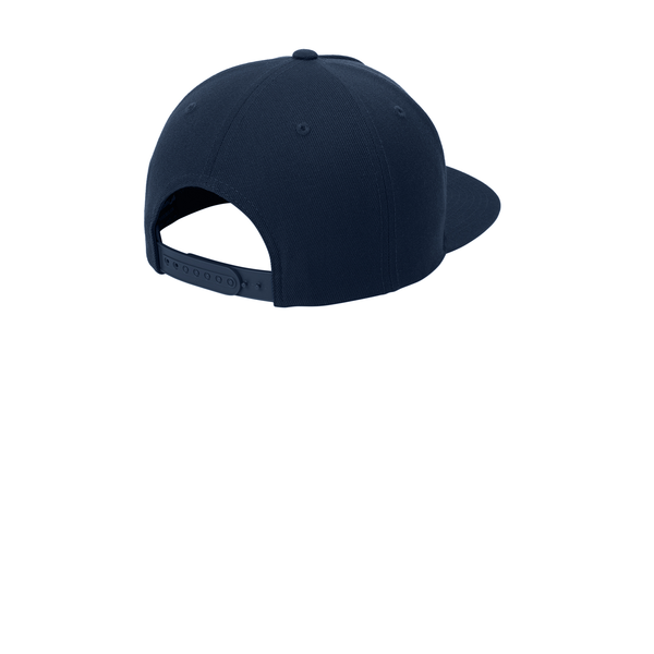 Sport-Tek® Yupoong® Premium 5-Panel Snapback Cap