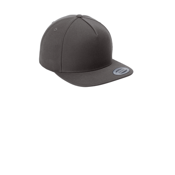 Sport-Tek® Yupoong® Premium 5-Panel Snapback Cap