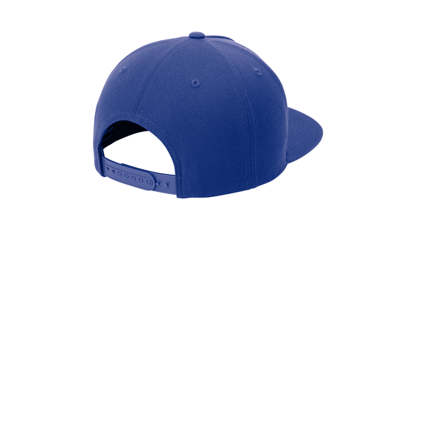 Sport-Tek® Yupoong® Premium 5-Panel Snapback Cap