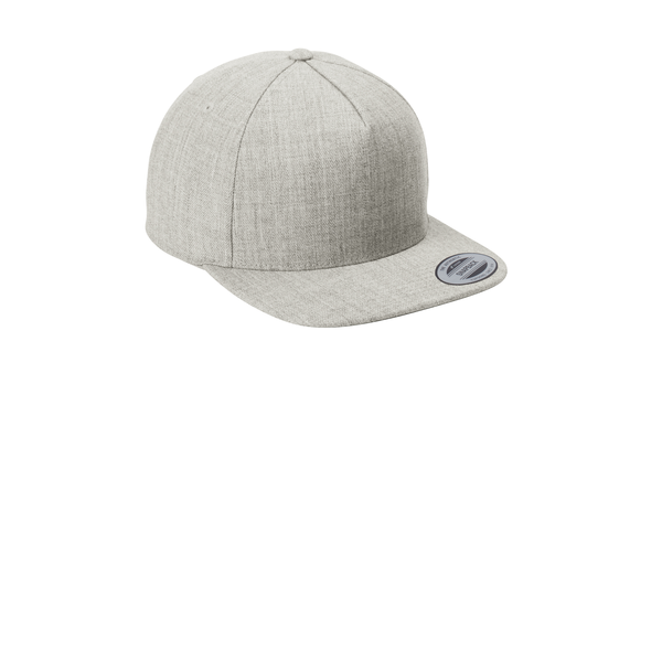 Sport-Tek® Yupoong® Premium 5-Panel Snapback Cap
