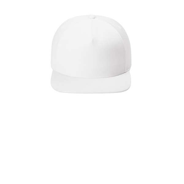 Sport-Tek® Yupoong® Premium 5-Panel Snapback Cap