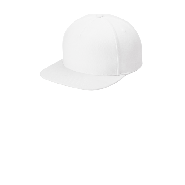 Sport-Tek® Yupoong® Premium 5-Panel Snapback Cap