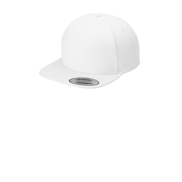 Sport-Tek® Yupoong® Premium 5-Panel Snapback Cap