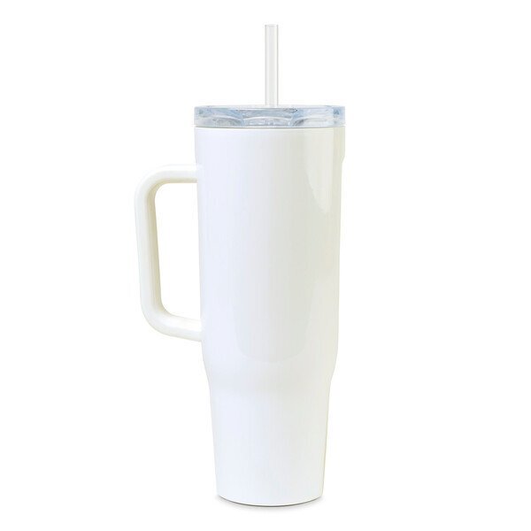 CORKCICLE® Cruiser Triple Insulated Stainless Tumbler w/ Straw, 40oz.