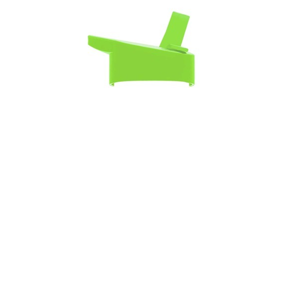 UpCycle rPET Bottle w/ Flip Straw Lid & Grip Band, 20oz.