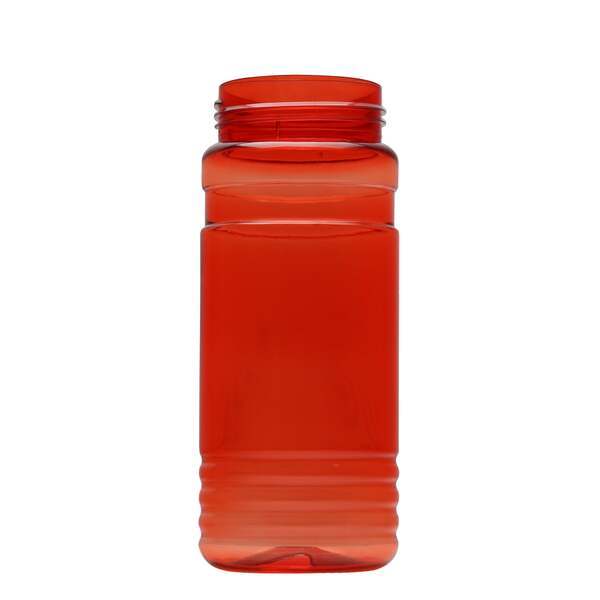 Groove Infuser Tritan™ Transparent Sports Bottle, 20oz. - Flip Top Lid