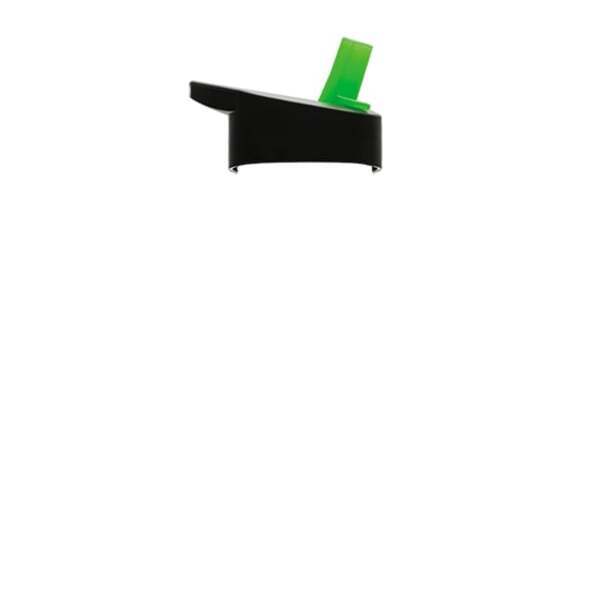 Transparent Grip Poly-Pure Sport Bottle, 27oz. - Flip Straw Lid