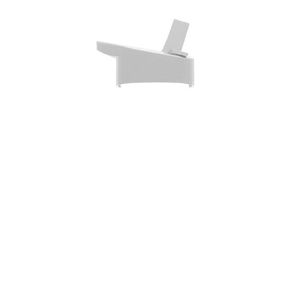 Transparent Grip Poly-Pure Sport Bottle, 27oz. - Flip Straw Lid