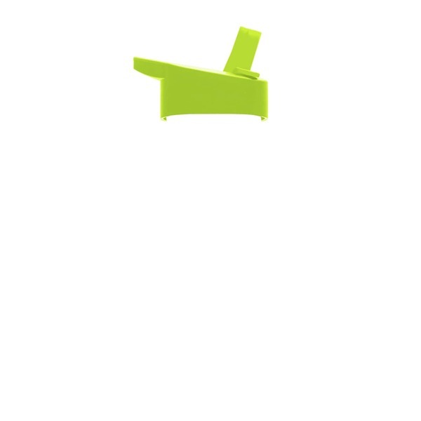 Transparent Grip Poly-Pure Sport Bottle, 27oz. - Flip Straw Lid