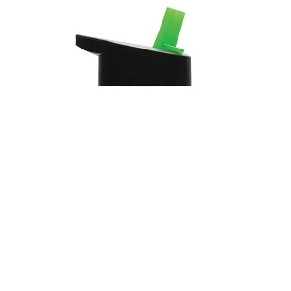 Mini Transparent Sports Bottle, 18oz. - Flip Straw Lid