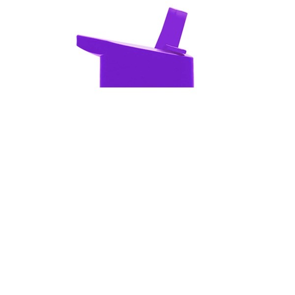 Mini Transparent Sports Bottle, 18oz. - Flip Straw Lid