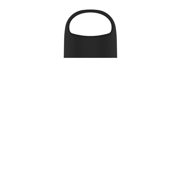 Poly-Pure Jr. Transparent Bottle w/ Oval Crest Lid, 18oz.