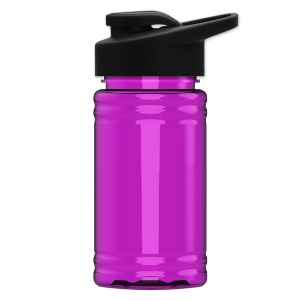 Mini rPET UpCycle Sports Bottle w/ Drink Thru Lid, 16oz.