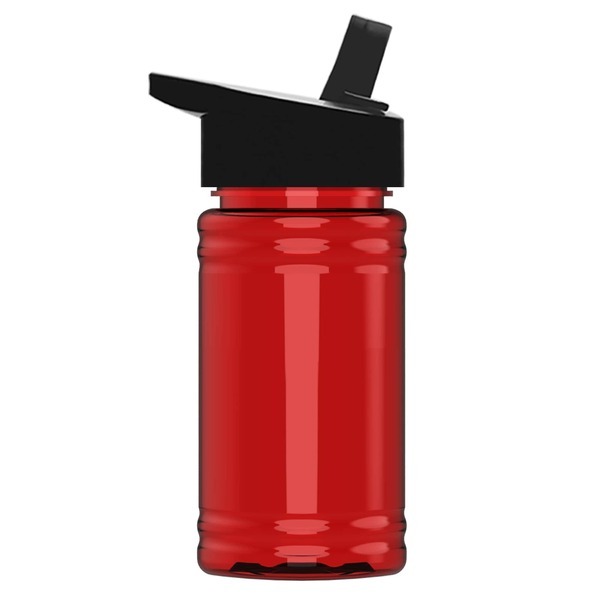Mini rPET UpCycle Sports Bottle w/ Flip Straw Lid, 16oz.