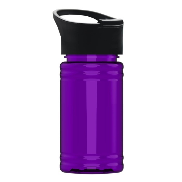Mini RPet UpCycle Sports Bottle w/ Pop-Up Sip Lid, 16oz.