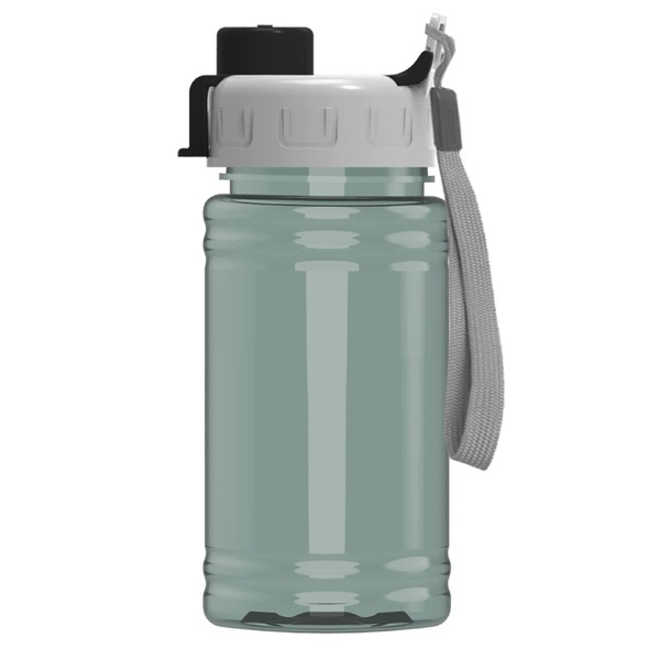 Mini rPET UpCycle Sports Bottle w/ Quick Snap Lid, 16oz.
