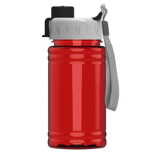 Mini rPET UpCycle Sports Bottle w/ Quick Snap Lid, 16oz.