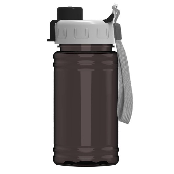 Mini rPET UpCycle Sports Bottle w/ Quick Snap Lid, 16oz.