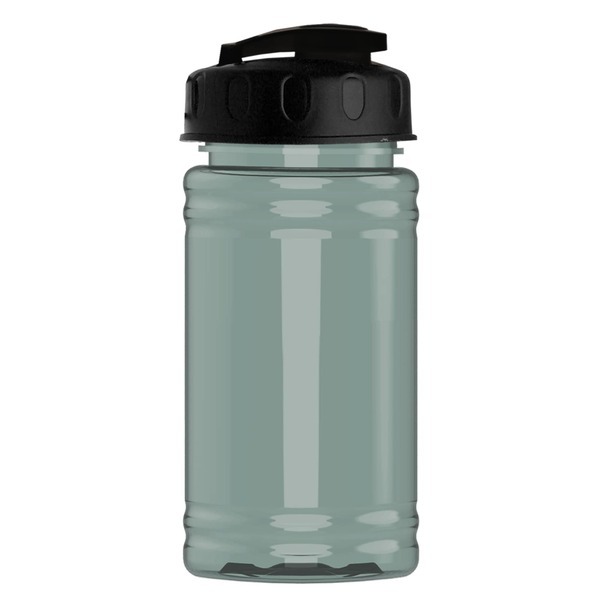Mini rPET UpCycle Sports Bottle w/ USA Flip Lid, 16oz.