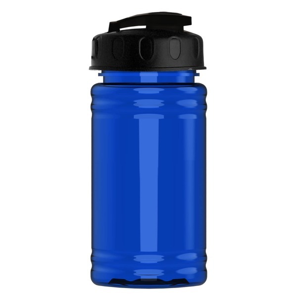 Mini rPET UpCycle Sports Bottle w/ USA Flip Lid, 16oz.