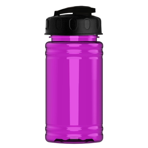 Mini rPET UpCycle Sports Bottle w/ USA Flip Lid, 16oz.