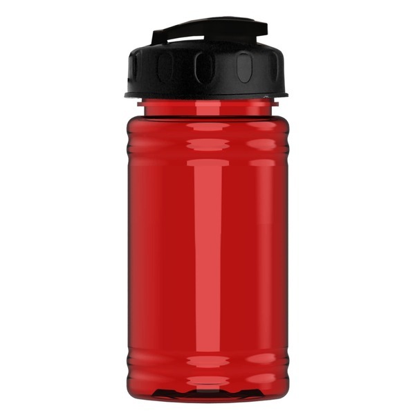 Mini rPET UpCycle Sports Bottle w/ USA Flip Lid, 16oz.
