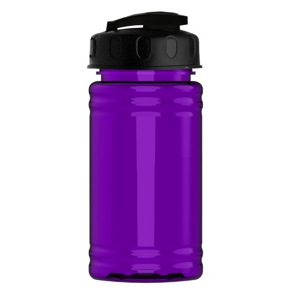Mini rPET UpCycle Sports Bottle w/ USA Flip Lid, 16oz.