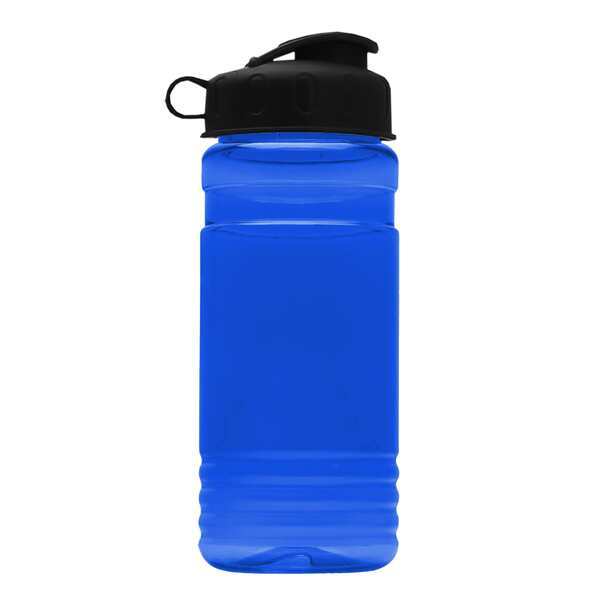 UpCycle rPET Bottle w/ Flip Top Lid, 20oz.