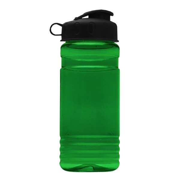 UpCycle rPET Bottle w/ Flip Top Lid, 20oz.