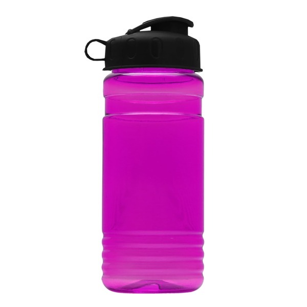 UpCycle rPET Bottle w/ Flip Top Lid, 20oz.