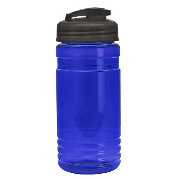 UpCycle rPET Bottle w/ USA Flip Top Lid, 20oz.
