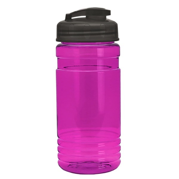 UpCycle rPET Bottle w/ USA Flip Top Lid, 20oz.