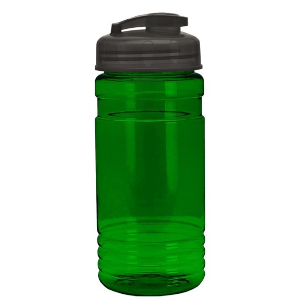 UpCycle rPET Bottle w/ USA Flip Top Lid, 20oz.