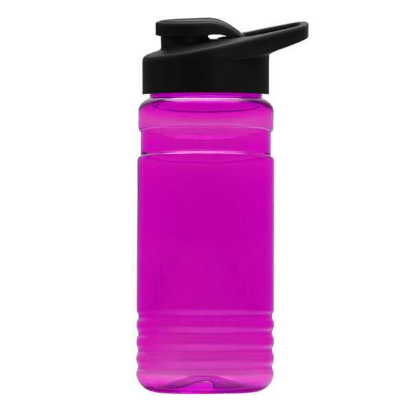 UpCycle rPET Bottle w/ Drink-Thru Lid, 20oz.