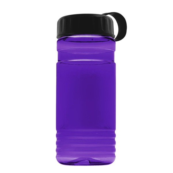 UpCycle rPET Bottle w/ Tethered Lid, 20oz.