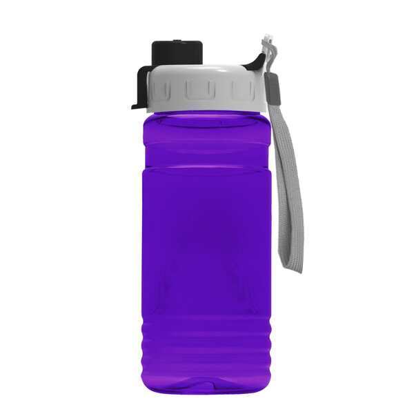 UpCycle rPET Bottle w/ Quick Snap Lid, 20oz.