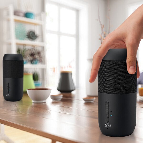 iLive™ Indoor & Outdoor Bluetooth Solar Speakers Set