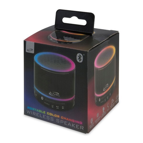 iLive™ Portable Light Up Wireless Speaker