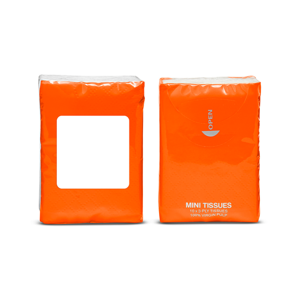 Mini Tissue Packet, 10 ct