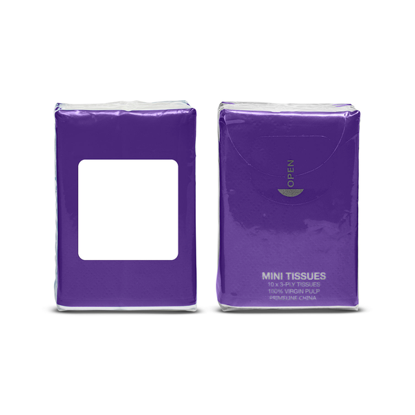 Mini Tissue Packet, 10 ct