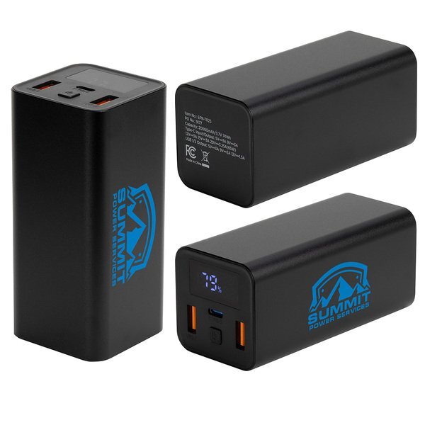 Touring 65W PD Power Bank w/ Type-C & Dual USB Ports, 20,000mAh