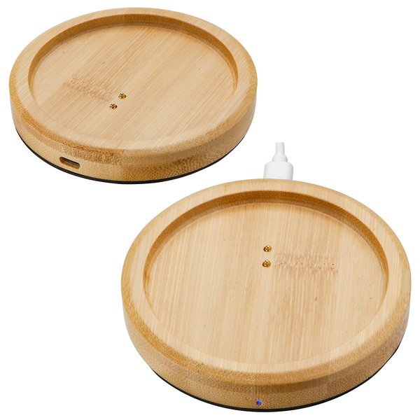 Bamboo Mug Warmer w/ Ceramic Mug, 8oz.