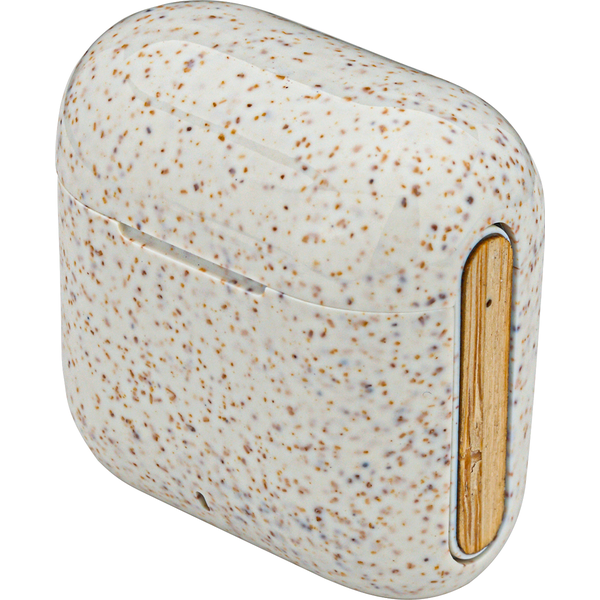 EarthTrendz™ Wheat Straw & Bamboo Earbuds & Case