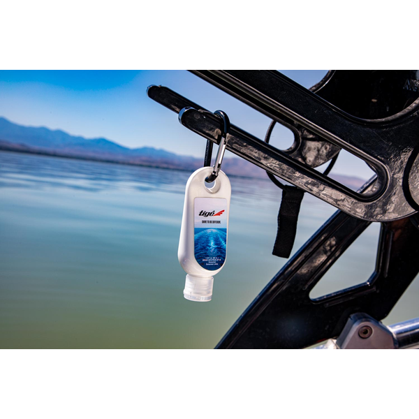 Clear Bottle Sunscreen w/Carabiner SPF 30, 1.9oz.